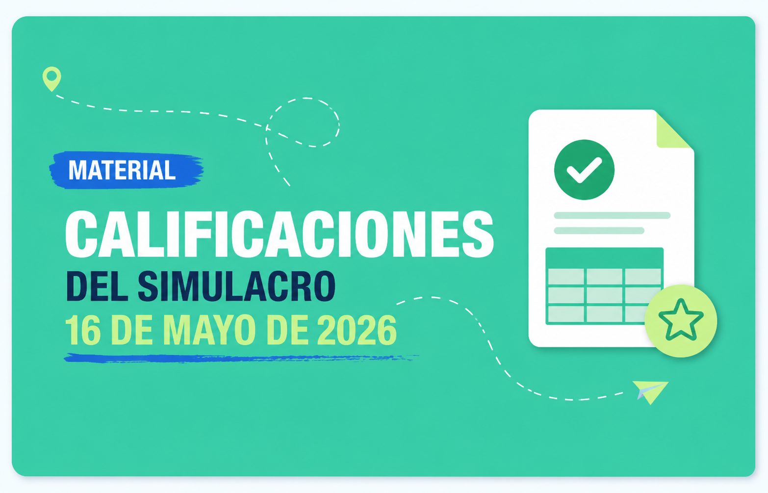 Calificaciones del simulacro de Maestros Murcia 2026 | Primera prueba 16 de mayo