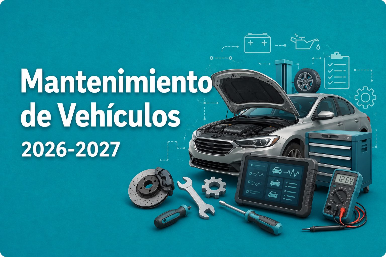 Mantenimiento de Vehículos. Preparación oposición Formación Profesional 2027